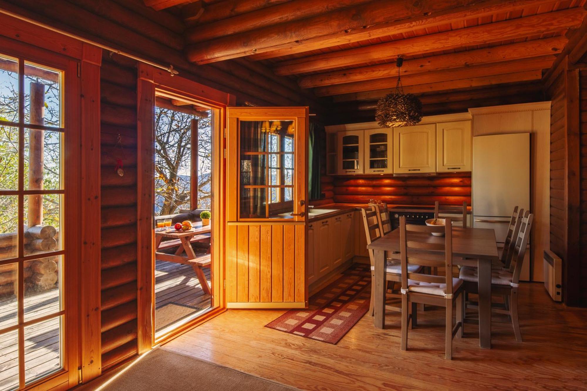 Paradise Chalet Ano Trikala Exterior foto